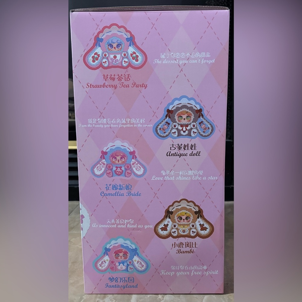 MIGO Rose Tea Party 600% Plush Series Lucky Bag Confirmed Strawberry Tea Party - Picture 7 of 11